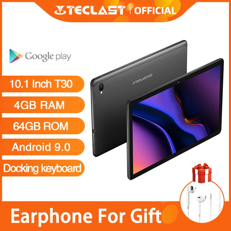 Presale New Teclast T30 планшет Android 9 0 ОС 10 1 дюймов 4G нетбук и вызов 1920*1200 фаблет