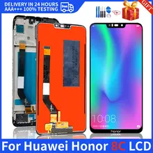 6.26 Original For Huawei Honor 8C LCD Display Touch Screen With Frame Replacement Mobile Phone Parts BKK-LX2,TL0,AL10