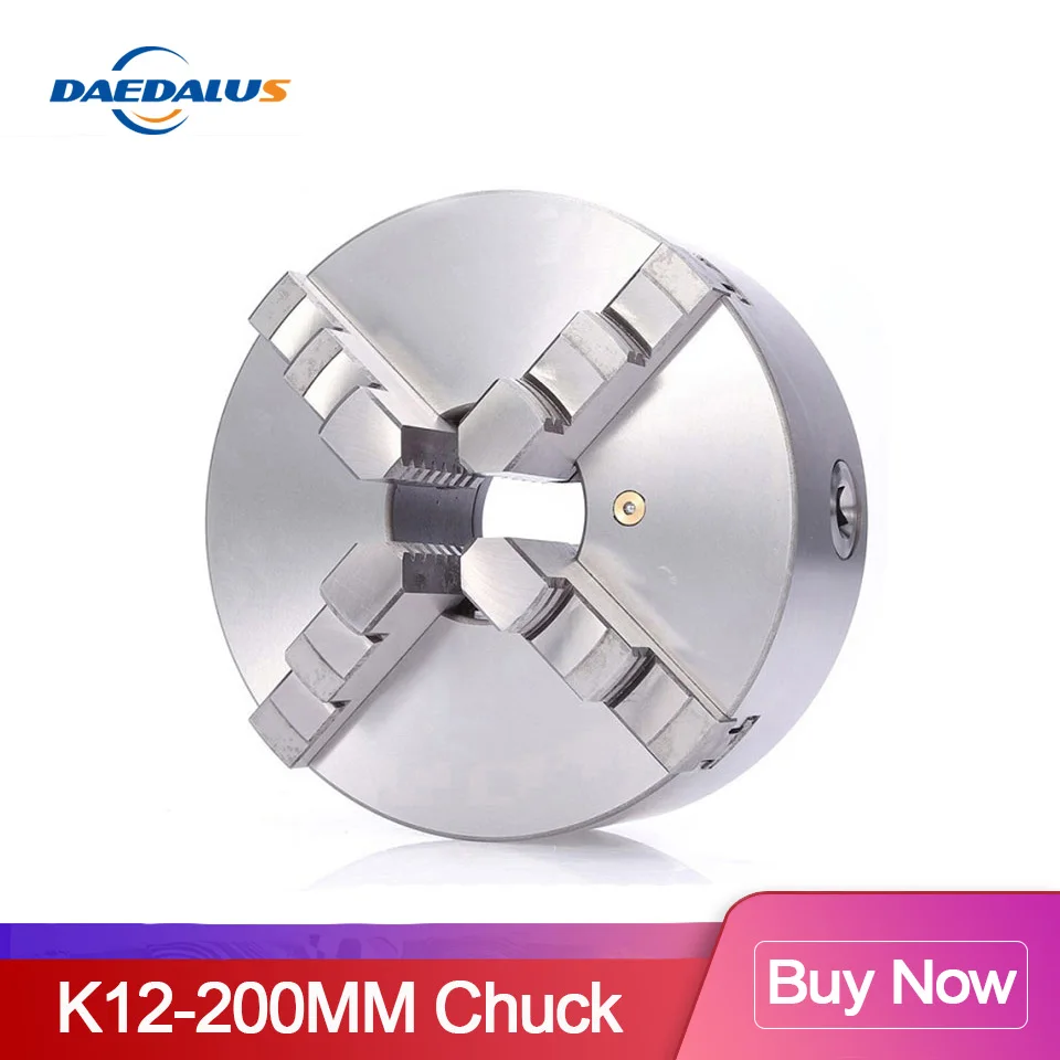 Токарный патрон Самоцентрирующийся из закаленной стали 8 дюймов 4 кулачка для