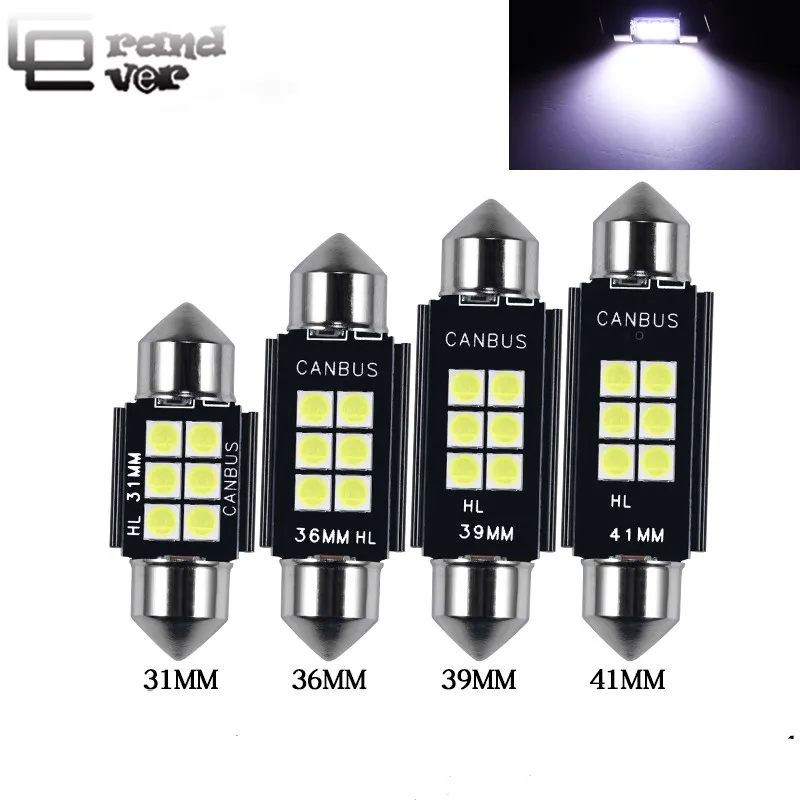 4 шт. гирлянда 36 мм 31 39 41 светодиодный купольный светильник C5W 3030 8SMD супер яркий Canbus