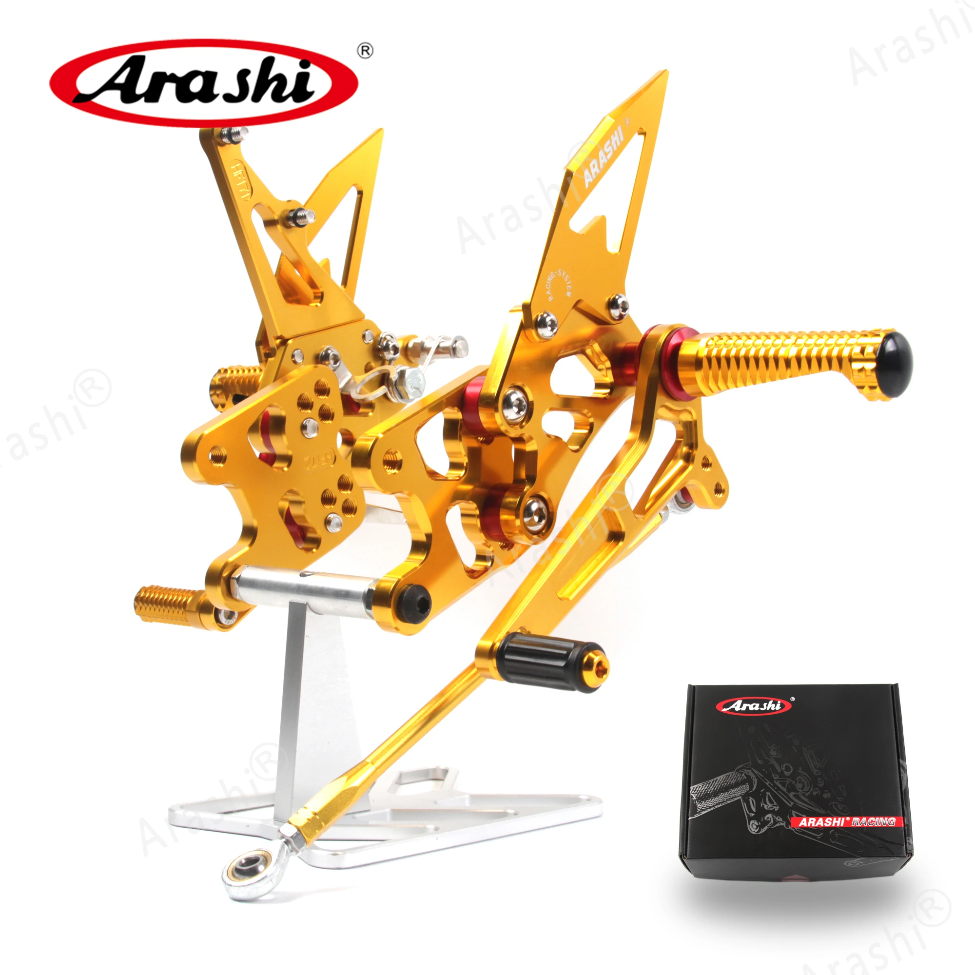 

Подножки для мотоцикла Arashi для SUZUKI GSXR1000 2007 2008 Регулируемые подножки GSX1000R GSXR GSX-R 1000 1000cc