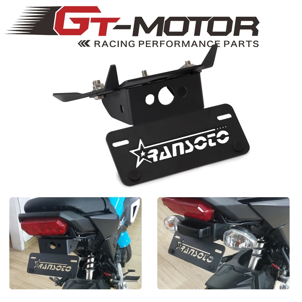 

Motorcycle Fender Eliminator License Plate Frame Bracket License Holder For Honda Grom 125 GROM125 MSX125 MSX 125 2017 2018 2019