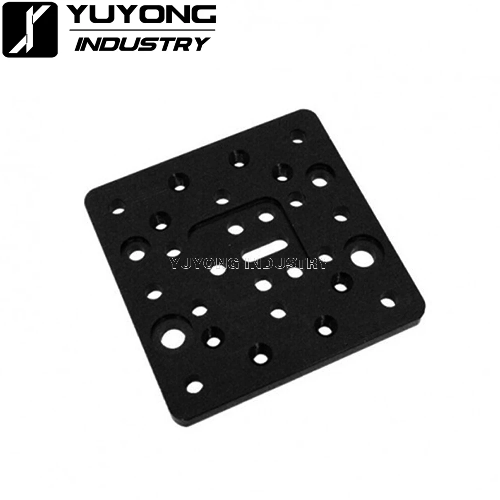 Детали для 3D принтера CNC Openbuilds алюминиевый лист C beam опорная пластина черный