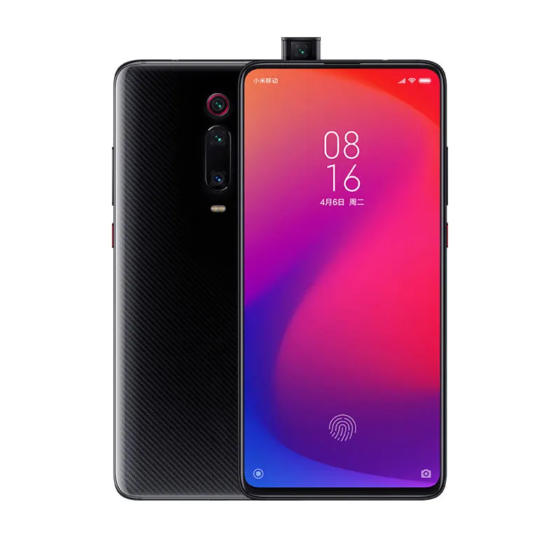 Xiaomi mi 9T 128GB Глобальная версия Redmi K20 6GB RAM Смартфон Snapdragon 730 Octa Core 4000mAh всплывающая фронтальная камера 6,39 дюйма 48 МП NFC - Цвет: Black 128G