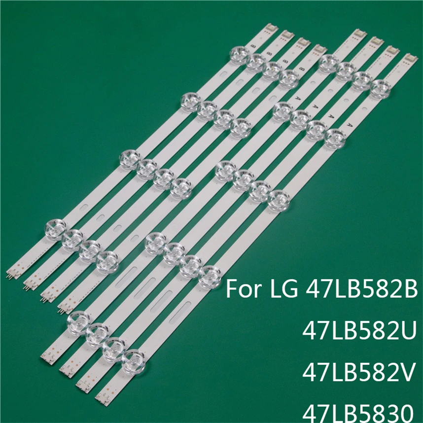 LED TV Illumination Part Replacement For LG 47LB582B 47LB582U 47LB582V 47LB5830 Bar Backlight Strip Line Ruler DRT3.0 47 A B | Лампы и