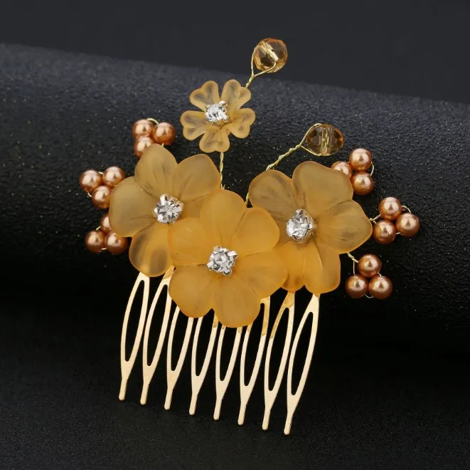 Аксессуары для волос гребни жемчужные свадебные тиары стразы женские аксессуары