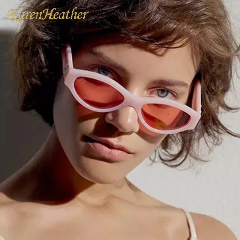 KARENHEATHER 2019 корейская версия маленькие женские ретро очки хип хоп стиль Мужские и