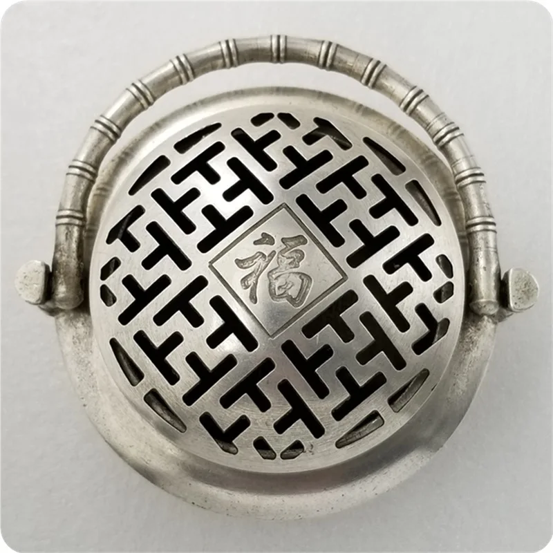 Статуя в ретро стиле антикварная латунная настольная подставка для чая домашний