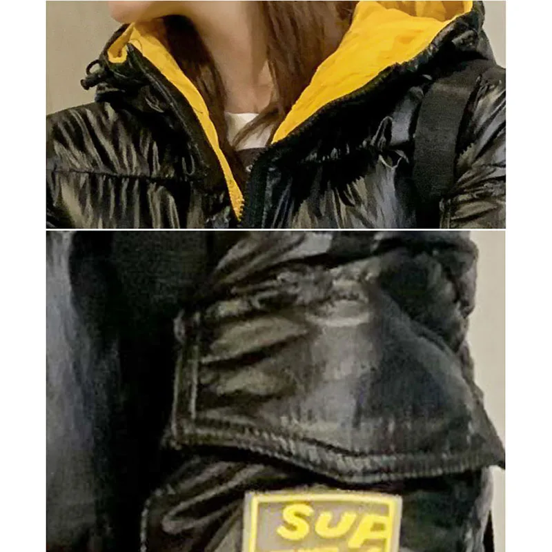 Женская одежда из хлопка 2019 зимнее пальто на молнии с длинным рукавом Однотонная