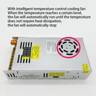 Импульсный источник питания с двойным цифровым дисплеем, регулируемая мощность, 480 Вт, 0-300 в, а, адаптер трансформатора постоянного тока с регулируемым источником питания