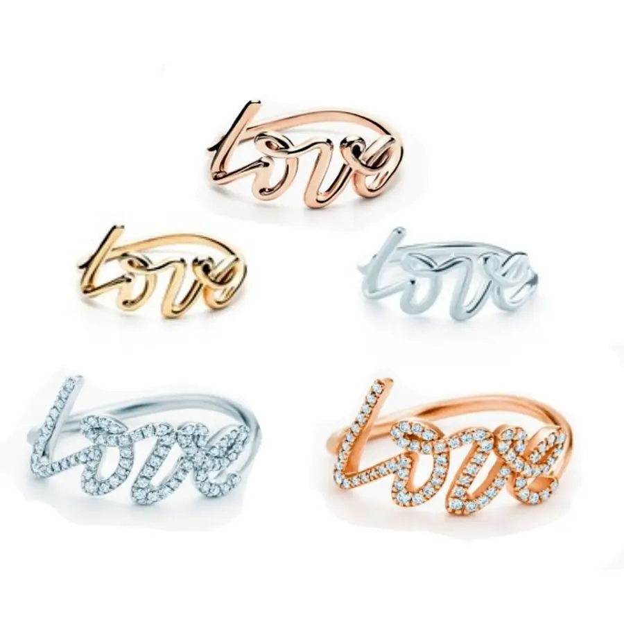 

Classic series, love, women's simple style sterling silver ring, 925, noble zircon, lovers' holiday gifts,