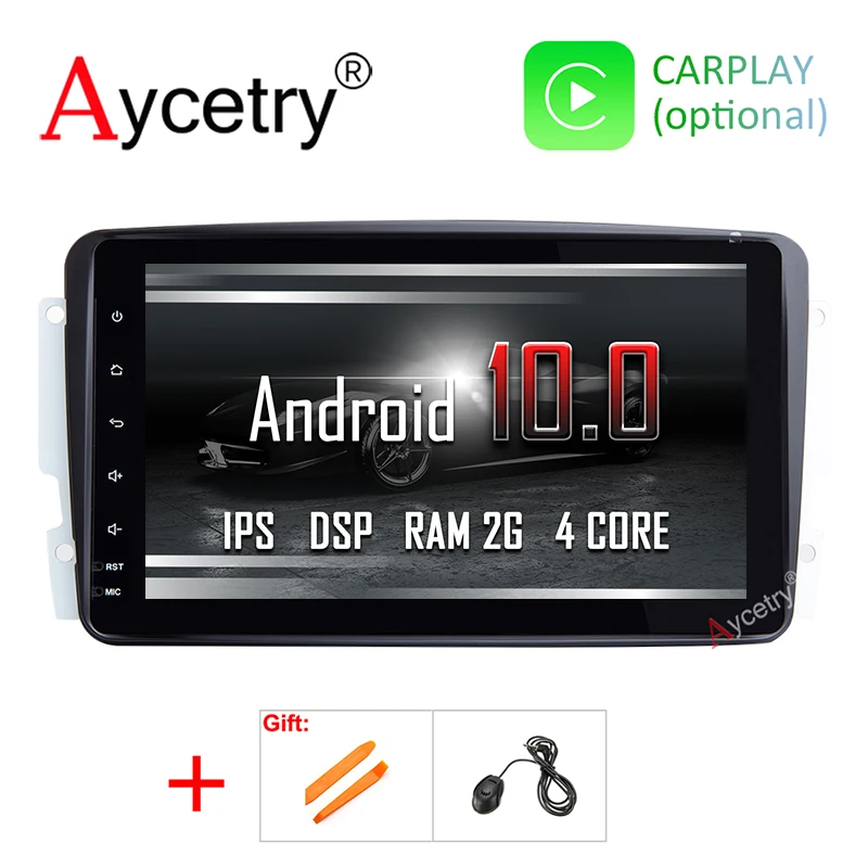 DSP ips 2 Din Android 10 автомобильный DVD Мультимедиа gps для Mercedes/Benz/CLK/W209/W203/W208/W463/Vaneo/Viano/Vito Авто Радио Аудио obd2