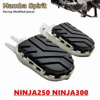 for kawasaki ninja 250 z300 ninja 300 z250 motorcycle accessories modified parts front footpegs foot rest peg pedal