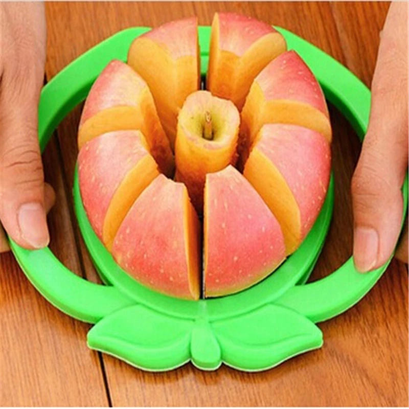 

Kitchen Assist Stainless Apple Slicer Cutter Pear Fruit Divider Tool Comfort Handle Kitchen Accessories Kitchen Tools Cutter
