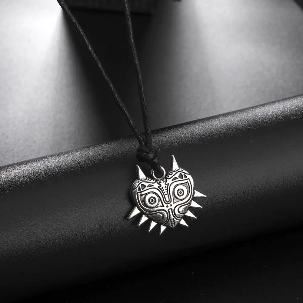 Teamer Antique Kawaii Goth Charm Talisman Animal ожерелье с подвеской-маской Wiccan Jewelry для женщин |