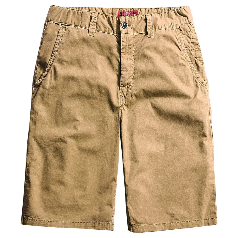 

2021 Men Casual Cargo Shorts Pants Multi Pockets Combat Summer Beach Trousers Fashion