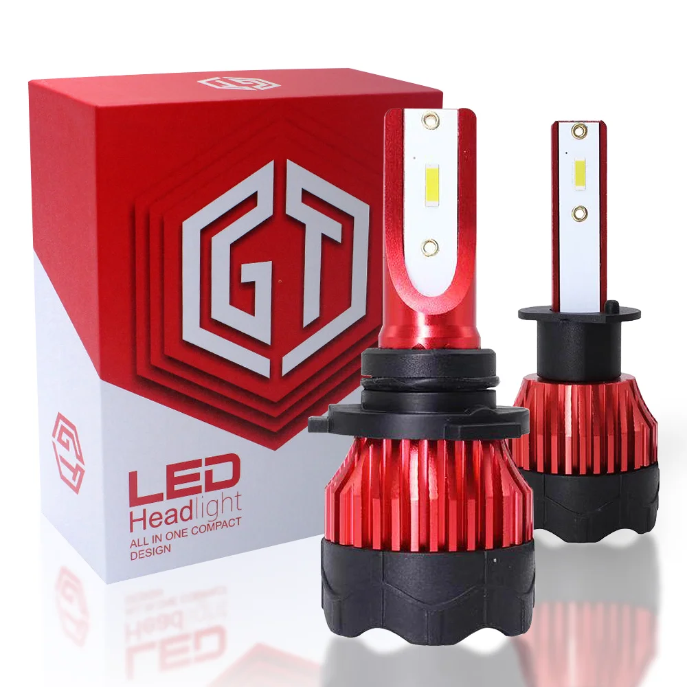 1 комплект 9005 9006 H3 H13 H8 880 H27 9004 9007 H11 Светодиодный LED H4 светодиодный H7 Автомобильная