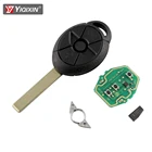 YIQIXIN 3 кнопки дистанционного ключа для BMW MiNi Cooper S R50 R53 2005-2007 система входа без ключа EWS Системы дистанционный ключ для автомобиля с 315433 МГц ID44-PCF7935 чип