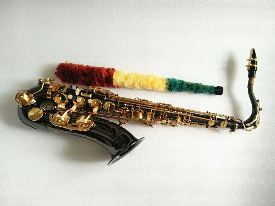 Тенор саксофон B Топ музыкальный инструмент черный никелированный Золотой kay