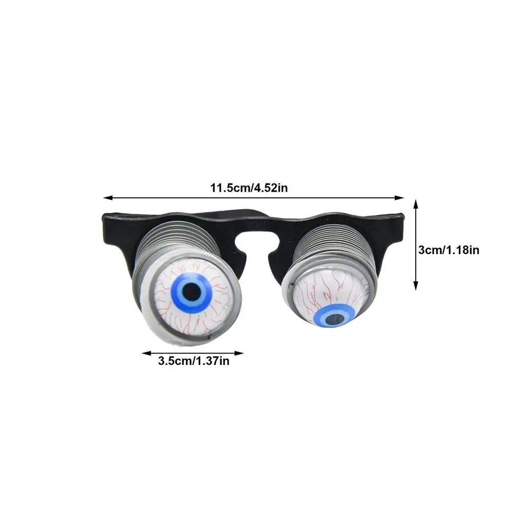 Halloween divertido personalidad miedo Horror ojo cayendo gafas personalidad dif&iacute;cil broma ojos broma chistes juguete Dropshipping. Exclusivo.-5