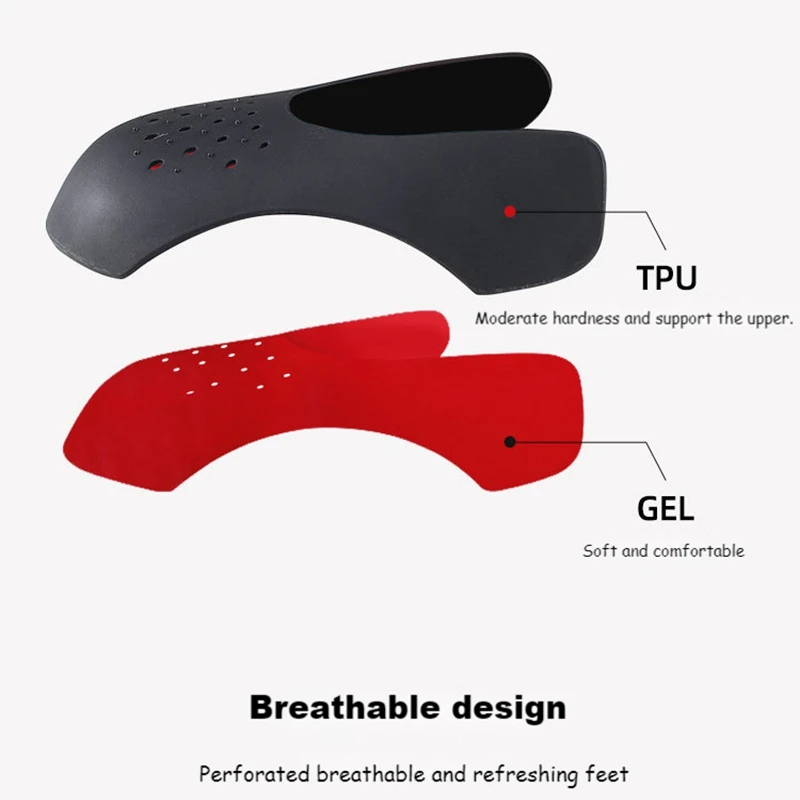 Double-layer Shoe Care Sneaker Anti Crease Toe Caps Protector Stretcher Expander Shaper Support Pad Shoes Accessories