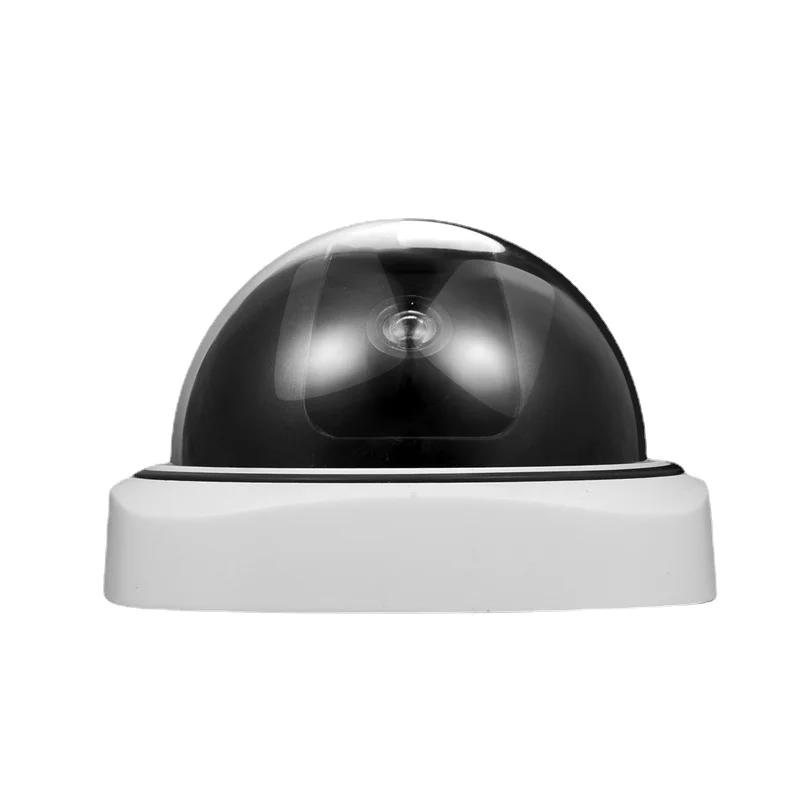 

Умная камера видеонаблюдения для дома и улицы, муляж водонепроницаемого купольного видеонаблюдения с мигающими красными светодиодами