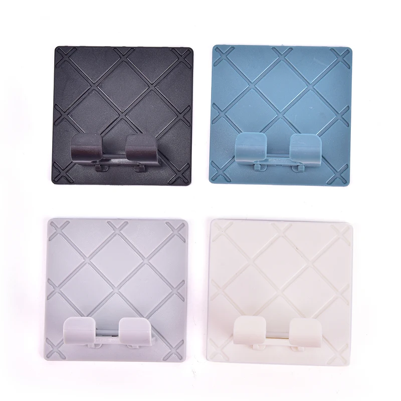 Держатель для хранения с проволочной вилкой кухни самоклеящаяся розетка розетки