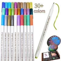 30x assorted colors glitter marker pen set premium art drawing writing diy scrapbooking supplies