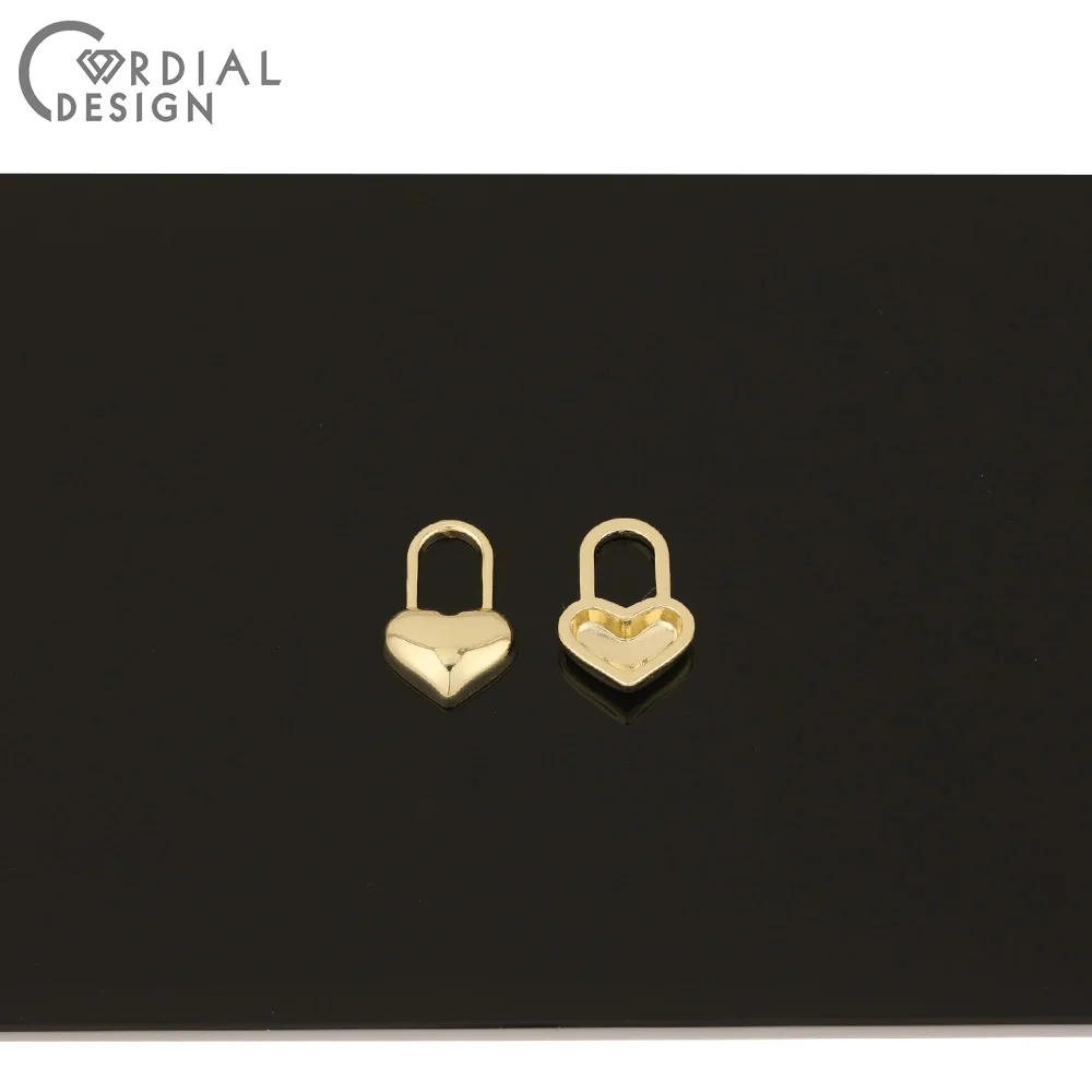 

Cordial Design 100Pcs 12*17MM Jewelry Accessories/DIY Making/Charms/Heart Shape/Pendant/Hand Made/Jewelry Findings & Components