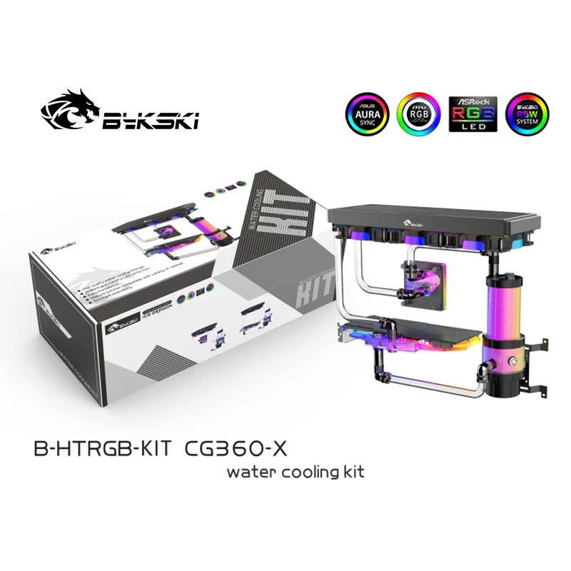Bykski B HTRGB KIT комплект водяного охлаждения для жесткой трубки акриловая/PETG система