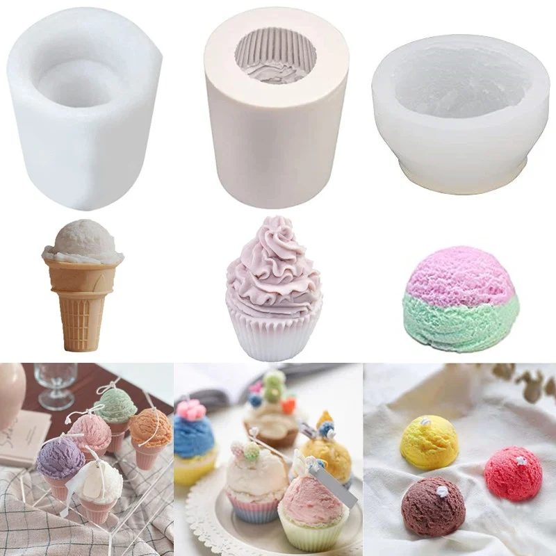 

3 шт., конусные формы для мороженого и мороженого