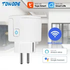 Умная розетка TOWODE с Wi-Fi, 16 А, управление через приложение