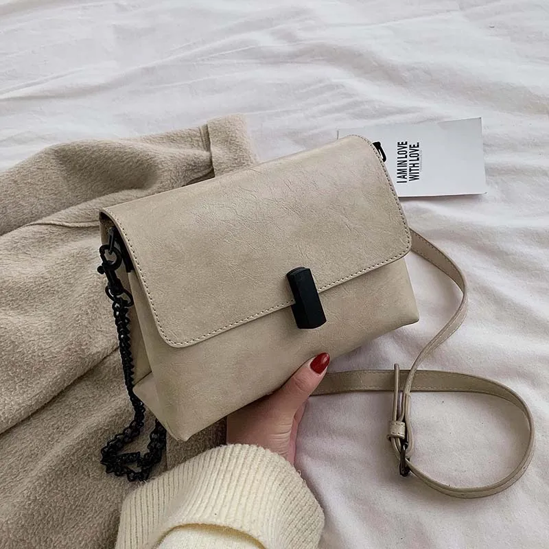 Сумки на цепочке через плечо Bolsos женская сумка 3 цветов молнии из ПУ с пряжкой для