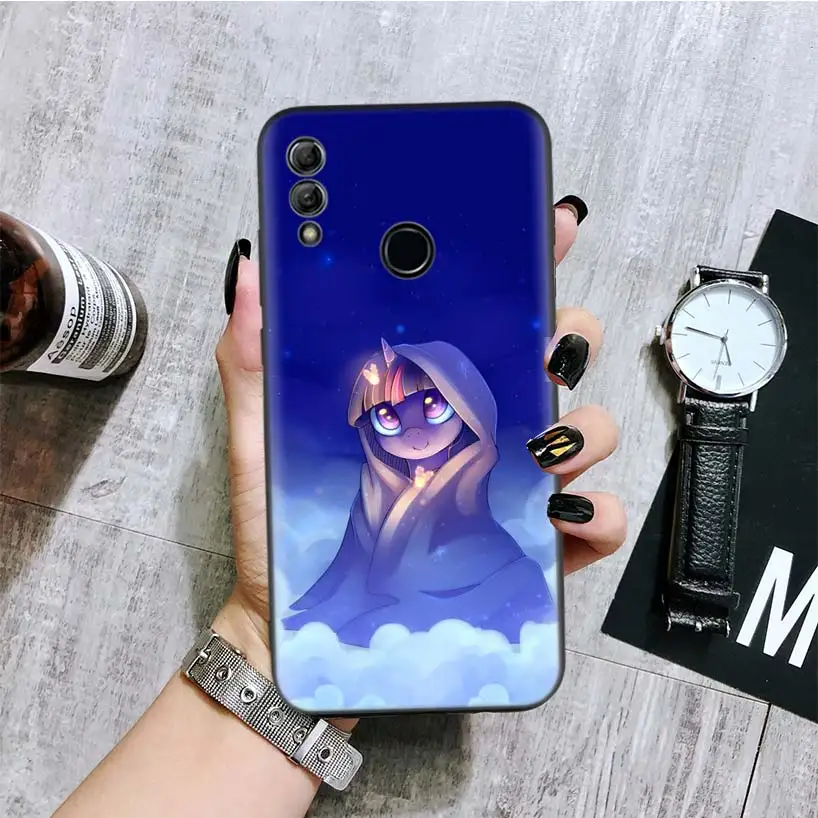 BA266-10 Волшебная с рисунком из мультфильма «Мой Маленький Пони» черная крышка чехол для телефона для huawei Y9 Y5 Y6 Y7 Honor 10 9 Lite 9X8X8 S 8A фотоаппаратов моментальной печати 7S 7A 10i 20i V20 Coque Капа - Цвет: BA266-10