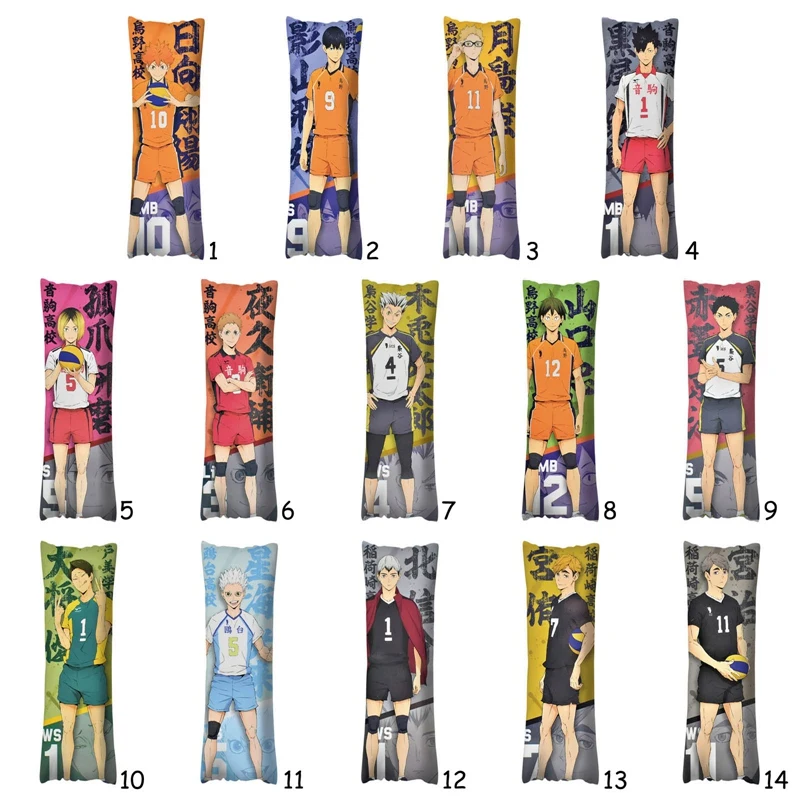 Боди из Аниме Dakimakura Haikyuu! 150x50 см чехол для подушки Манга|Наволочка| |