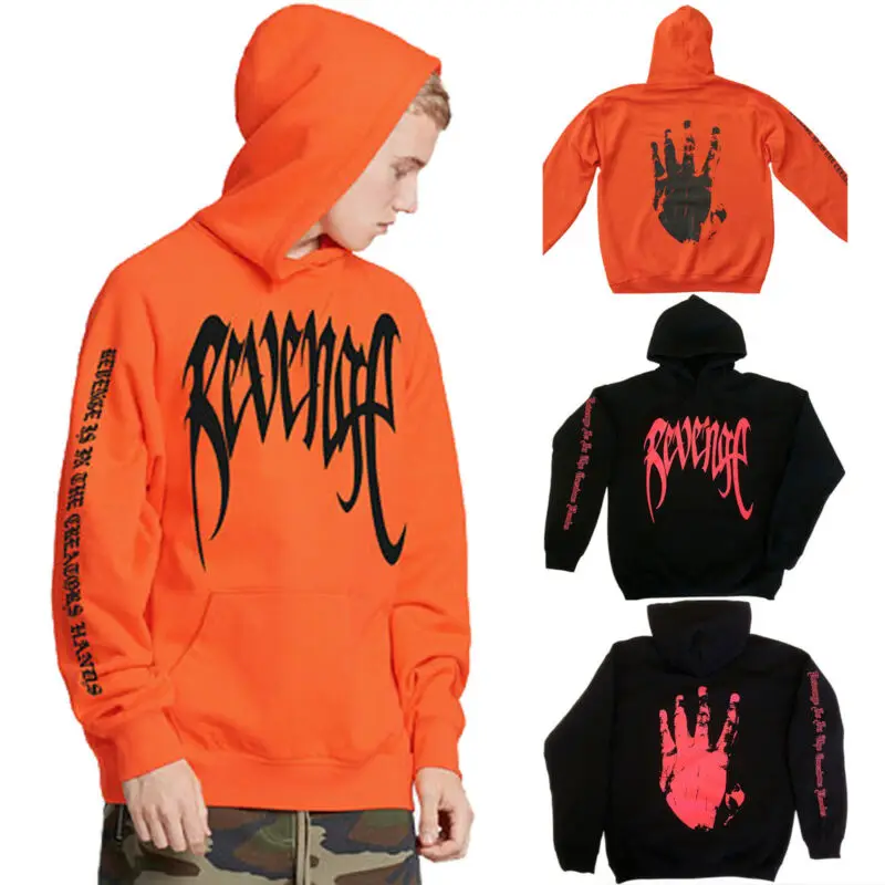 

Mens Revenge 'KILL' Hoodie 3D Pullover Sweatshirt Sweater Coat Casual Jumper Top