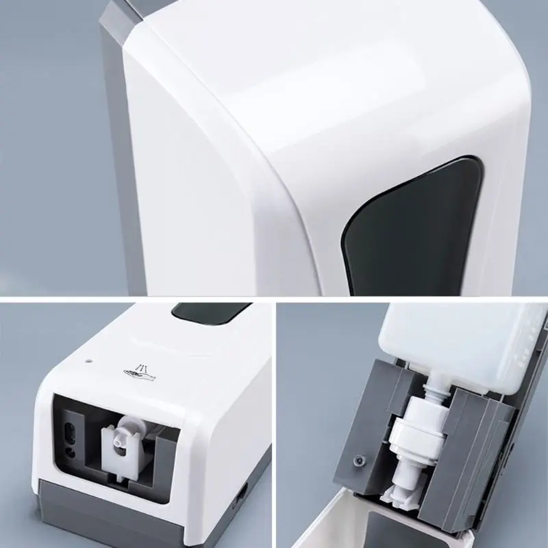 

1000ml Wall-mount Soap Dispenser Automatic IR Sensor Touchless Hand Disinfection