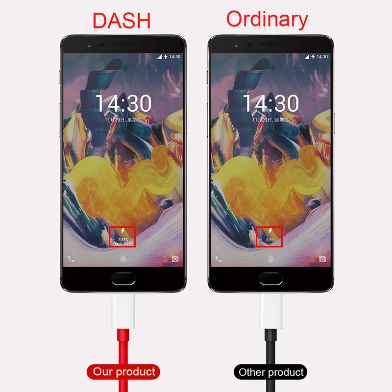 Зарядный кабель 4A OnePlus 7 Pro Type C для мобильного телефона One Plus 6 5T 5 3T 3 USB 1 зарядки