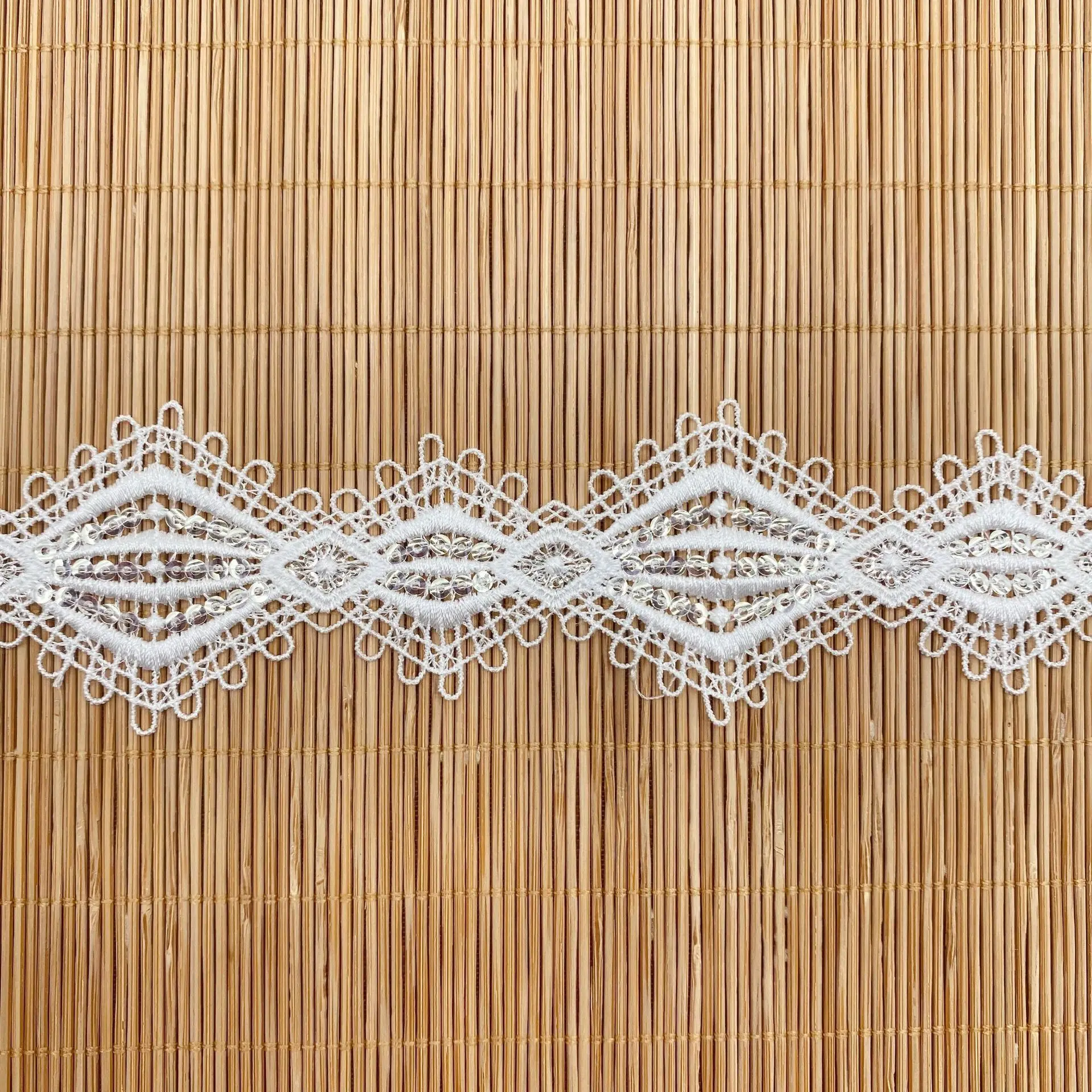 

Женская тканевая лента с блестками и кружевной отделкой для латиноамериканских танцевальных платьев, для сценических представлений, аксес...