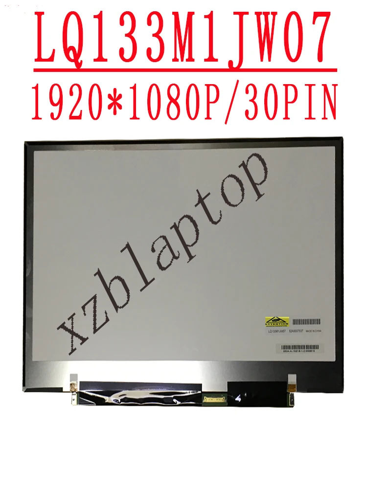 LQ133M1JW07 13 3 &quotМатрица ноутбука светодиодный ЖК-дисплей Экран для Sharp 1920X1080 FHD eDP30pin RGB