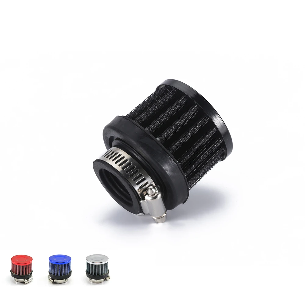 Universal Car Air Filter 1inch 25mm for Motorcycle Cold Intake Powerful Flow Crankcase Vent Cover Mini Breather Filters | Автомобили и