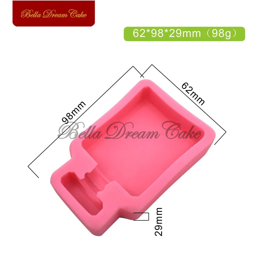 3D флакон духов силиконовая форма для помадки шоколада украшения торта своими