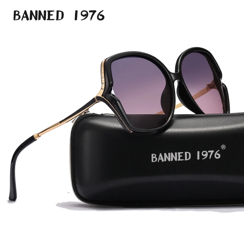 Очки солнцезащитные женские поляризационные Роскошные Модные Винтажные