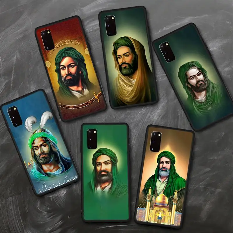 

Imam Hussain Shia Ali Phone Case for Samsung A6 A9 A10 A10S A20 A20S A30 A40 A50 A70 Plus soft cover Fundas