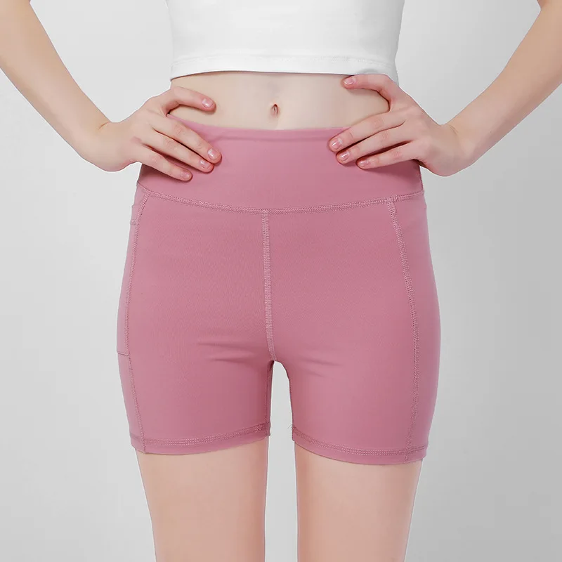 Фитнес брюки для йоги йога костюм женские классические спортивные шорты Высокая