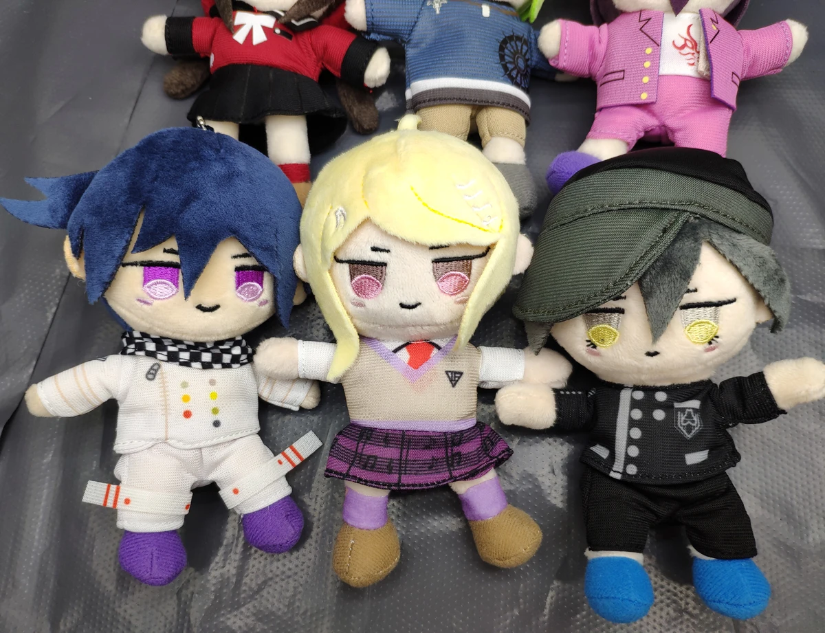 Набор из 6 плюшевых брелоков в стиле аниме Danganronpa V3 Dangan Ronpa Oma Kokichi|Персонажи