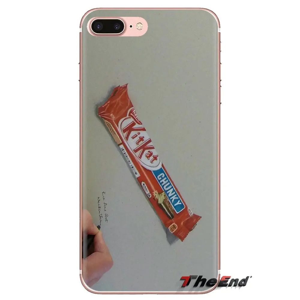 Защитный чехол для телефона Kit Kat шоколад kitkat с художественным изображением