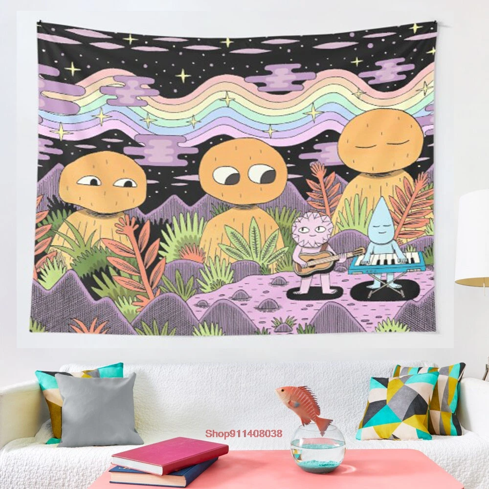 

Настенный Гобелен спектра, подвесные гобелены для гостиной, пляжное полотенце, одеяло