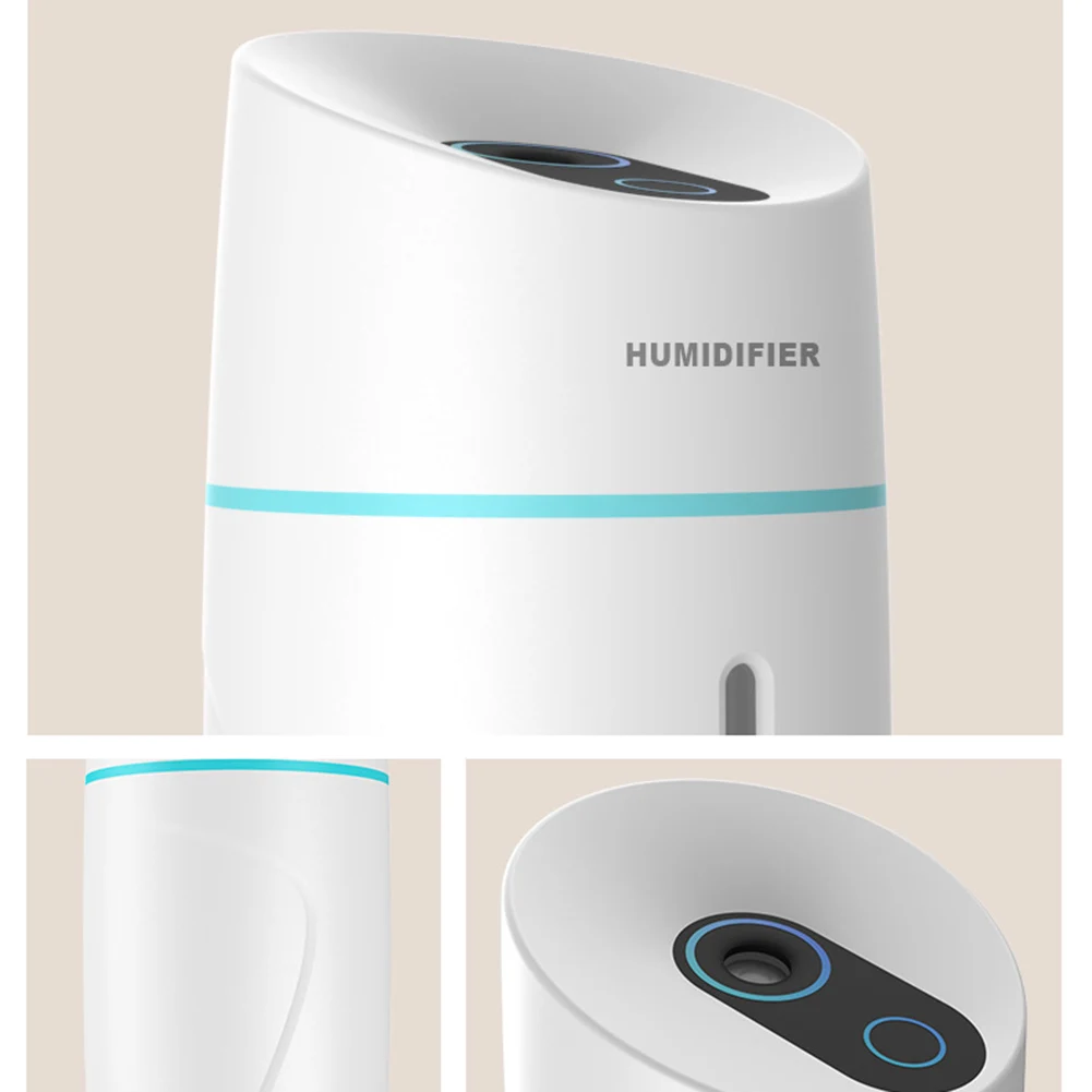 

Air Humidifier Cute Shape Essential Oil Diffuser Rechargeable Low Noise for Home and Car