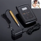 Профессиональный Швейцарский тихий моторная ручка Перманентный макияж тату-машинка Dermgrafo Игольный Easyclick пульта цифровой для бровей губ